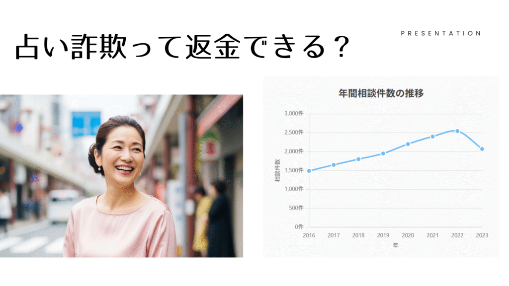 占い詐欺返金